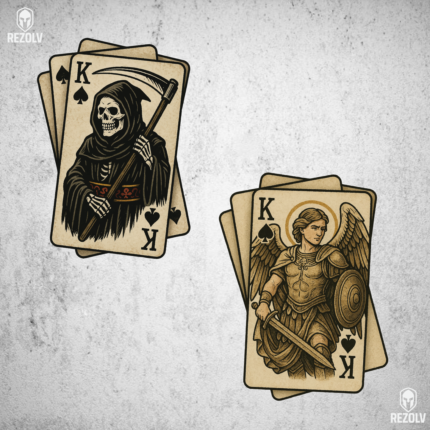 Men's - DECK OF CARDS - ITS SPINAL
